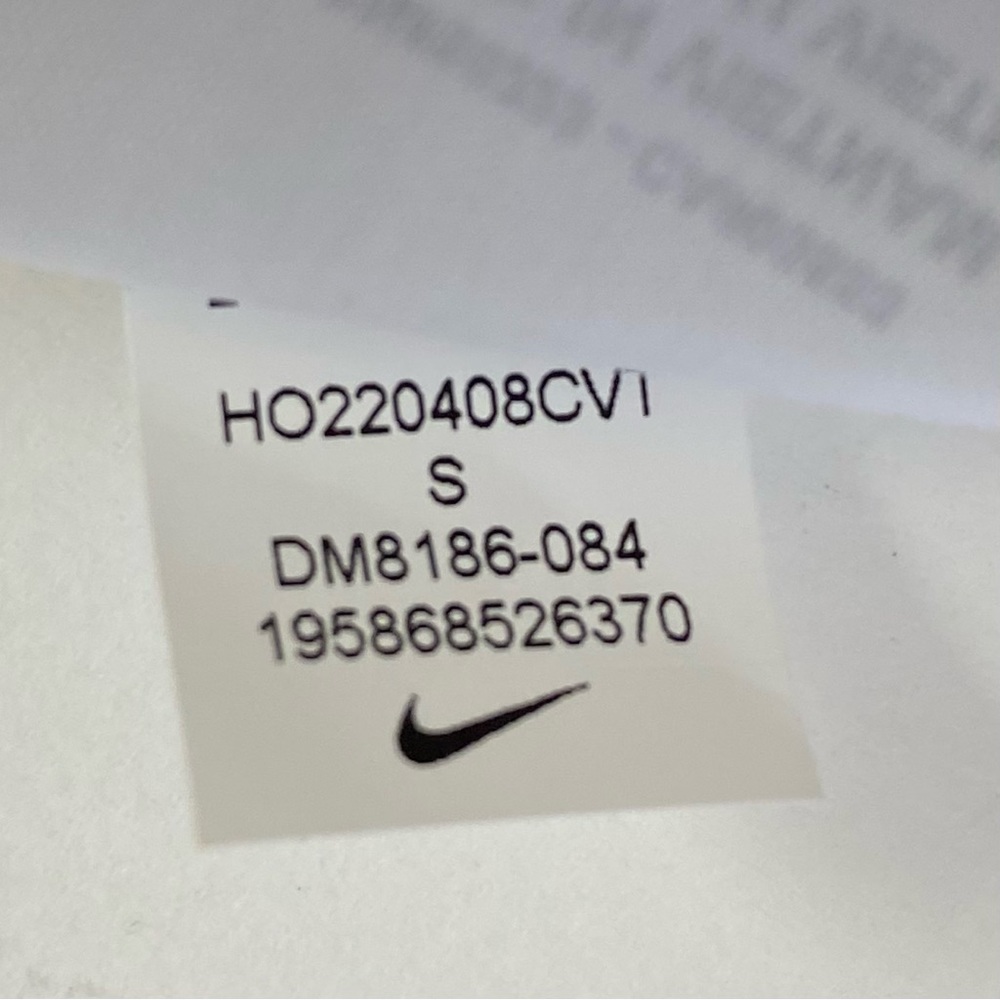 NWT Nike Dri Fit Big Kids Boys Basketball Shorts Size Small Gray White Logo - Picture 8 of 8